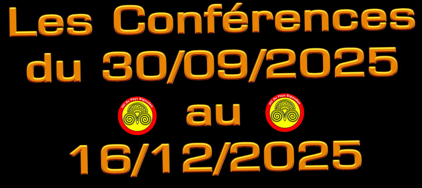Conférences 4ème trimestre 2025